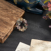 1Pc Alloy Rhinestone Lapel Pins JEWB-CP0001-44-8