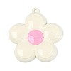 Spray Painted Alloy and Enamel Big Pendants PALLOY-T092-80G-1