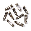 Iron Brooch Findings IFIN-E035Y-AB-2