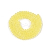 Transparent Glass Beads Strands EGLA-A044-T4mm-MD29-3