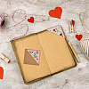 4Pcs 4 Style Felt Embroidery Bookmarks FIND-HY0003-46K-6