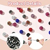 50Pcs 10 Colors Pave Disco Ball Beads FIND-YW0005-51-3