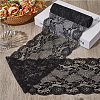 Flower Polyester Lace Edge Trim Ribbon SRIB-WH20020-029-3