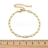 304 Stainless Steel Link Chain Bracelets BJEW-C084-06G-6