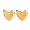 Ion Plating(IP) 304 Stainless Steel Pendants STAS-C106-03G-1