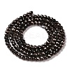Electroplate Glass Beads Strands GLAA-H021-01B-FP06-4