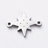 Non-Tarnish 304 Stainless Steel Links connectors for Jewelry Making LS-STAS-G215-30P-1