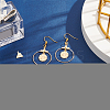 12Pcs 6 Styles Brass Charms KK-BC0010-13-4