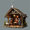 The Birth of Jesus Hanging Ornaments PW-WG35527-01-1