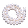 Natural Cultured Freshwater Pearl Beads Strands PEAR-S001-9-10mm-3-5