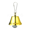 Christmas Themed Iron Bell Pendant Decorations HJEW-JM02196-03-1