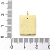 Brass Micro Pave Clear Cubic Zirconia Pendants FIND-Z044-06B-3