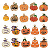 20Pcs 10 Styles Halloween Theme Alloy Enamel Pendants ENAM-TA0003-43-2