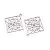 Buddhist 304 Stainless Steel Pendants LS-STAS-E521-06C-P-2