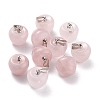 Natural Rose Quartz Pendants G-Z022-01N-1