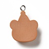 Opaque Resin Pendants LS-X-RESI-G056-01A-2