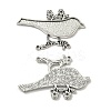 Tibetan Style Big Pendant Settings for Enamel X-TIBEP-292-AS-FF-2