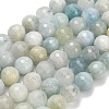 Natural Aquamarine Beads Strands G-L642-F05-10mm-2