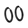 Stainless Steel Hoop Earrings PW-WG73897-10-1