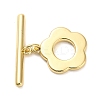 Brass Toggle Clasps KK-L229-010G-1