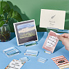 20Pcs 3 Style Transparent Acrylic Bases FIND-PH0007-03-2