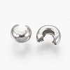 Tarnish Resistant 304 Stainless Steel Crimp Beads Covers LS-X-STAS-L215-10P-2