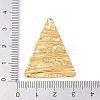 Ion Plating(IP) 304 Stainless Steel Pendants STAS-S136-06G-03-3