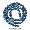 1 Strand Natural Tiger Eye Bead Strands G-YW0002-39B-1