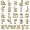 Brass Micro Pave Clear Cubic Zirconia Pendants KK-A300-02G-1