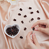 60Pcs Wood Stud Earrings Finding EJEW-FI0003-33C-5
