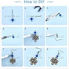 DIY Dangle Earring Making Kits DIY-SC0014-04AS-4