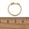 304 Stainless Steel Cuff Rings for Women RJEW-D285-01G-U-2