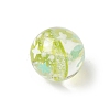 Transparent Resin Enamel Beads RESI-M052-01D-2