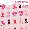 28Pcs 8 Styles Alloy Enamel Pendants ENAM-FS0002-36-3