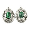 304 Stainless Steel Pendants STAS-L012-359D-P-1