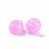 Acrylic European Beads MACR-S375-002B-03-2