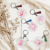 DIY Keychain Making Kits DIY-GO0002-53A-6
