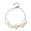 Religion 304 Stainless Steel Link Bracelets for Women LS-BJEW-F524-03GP-4