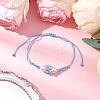 Adjustable Nylon Cord Braided Beads Bracelets BJEW-MZ00170-06-1
