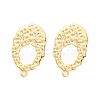 Rack Plating Brass Stud Earring Findings KK-M261-56G-1