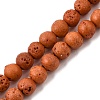 Dyed Synthetic Lava Rock Beads Strands GG-CBAAE19-06A-01-5