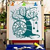Plastic Reusable Drawing Painting Stencils Templates DIY-WH0244-031-5