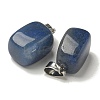 Natural Blue Aventurine(Dyed & Heated) Pendants G-Z067-03P-06-3