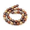 PVD Vacuum Plating Non-magnetic Synthetic Hematite Beads Strands G-F682-01B-2