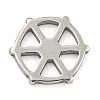 Non-Tarnish 304 Stainless Steel Filigree Joiners STAS-Z076-20P-1