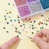 3456Pcs 12 Colors Transparent Glass Seed Beads GLAA-CJ0002-35-3