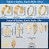 DIY Charm Finger Ring Making Kit DIY-SC0023-59-2