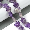 Natural Amethyst Beads Strands G-H023-B08-01-2
