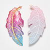 Transparent Acrylic Big Pendants TACR-R140-03A-2