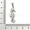 Tarnish Resistant 304 Stainless Steel Pendants STAS-H110-12P-3